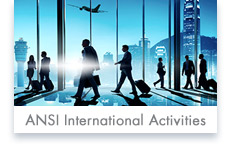 ANSI Iternational activities
